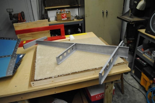 Assembled VSont spar and ribs