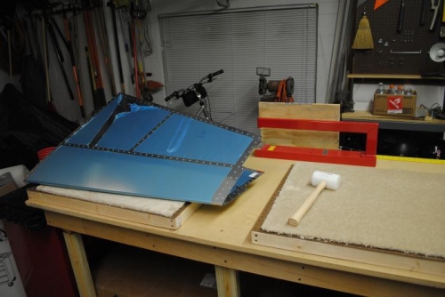 Deburred anddimpled VS skin