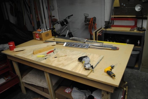 VS parts deburred, countersunk and dimpled