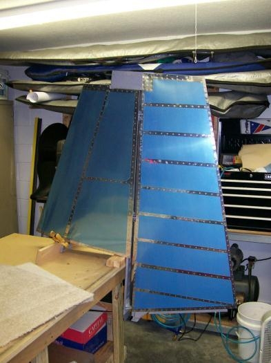 Proud moment. Attached rudder to VS. I now have an assembly not just a part.