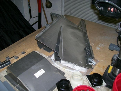 Pile of stuff to Alodine and some of it will get primed