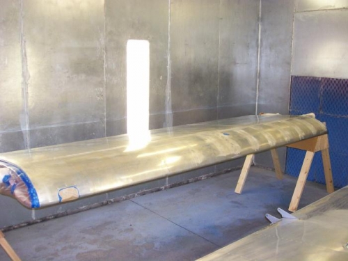 Masked and cleaned and ready for primer