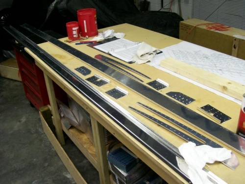 Cleaned with paint thinner and ready for primer