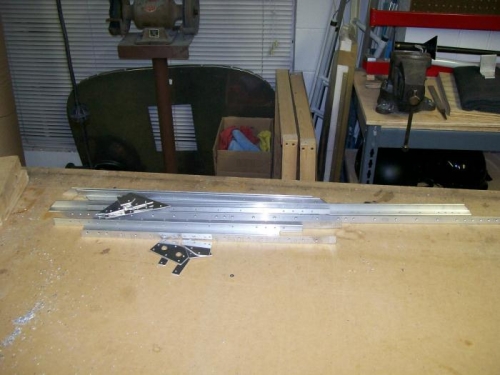 All angle stiffeners and gussets all counter-sunk