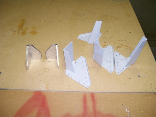 Corner pieces and F-601-J