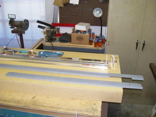 Gap fairings primed and ready for riveting