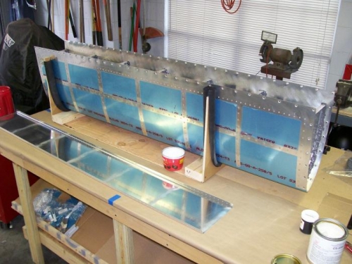 Tank ready for baffle