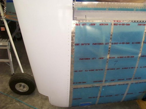 Hinges rivete and checking fit