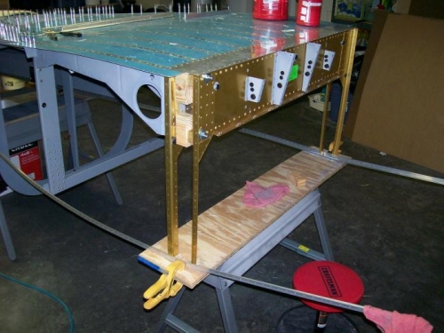 Rear and center section going naked