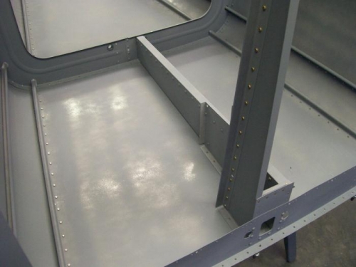 F-906 and rib riveted into aft section