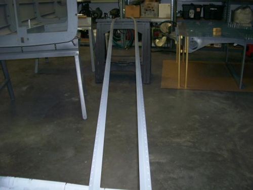 longerons alodined and primed