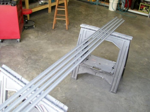 Stiffeners primed and ready