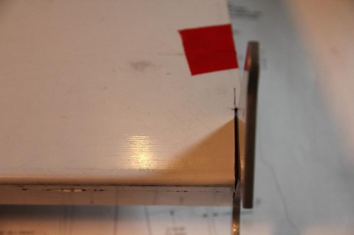 Test fit of the drive horn