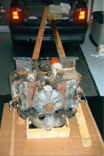 Unloading and oil drainage