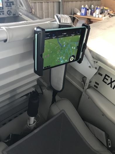 RAM Mount iPad Mini with Garmin Pilot