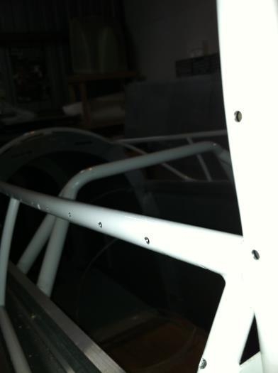 Canopy frame final drilled