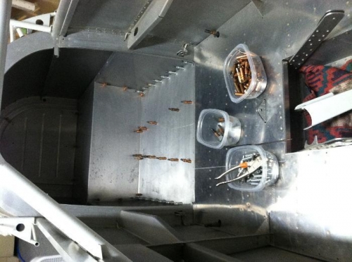 left and right rear seat floor, baggage floor