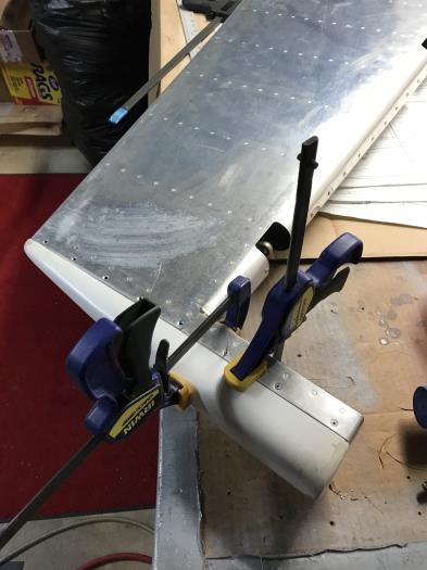 Fitting the Rudder Fairing