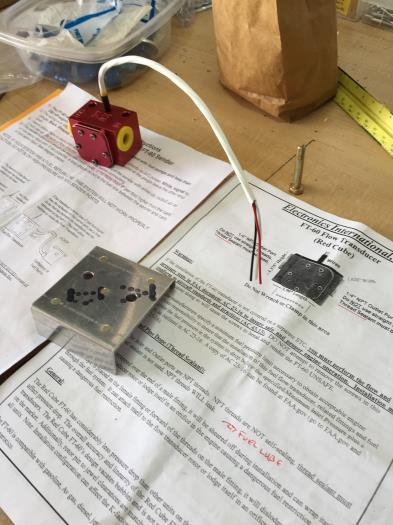 Fuel Flow Sensor (Red Cube) Planning