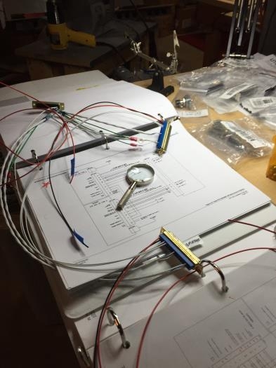 Assembling the audio wiring harness