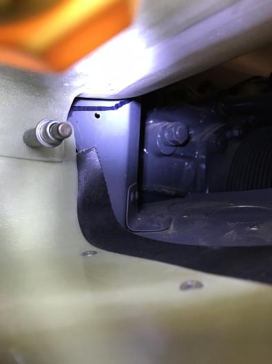 Air Inlet Ramp and Engine Baffle Clearance
