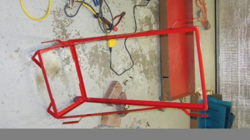 Red to match the welder