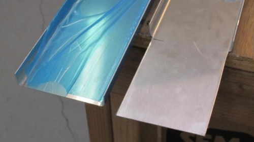 Before and after trim