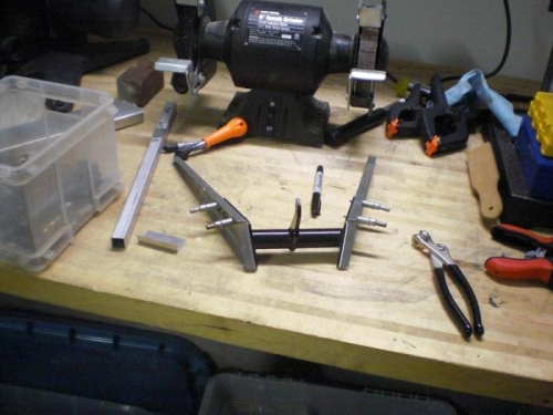Getting ready for some pilot holes
