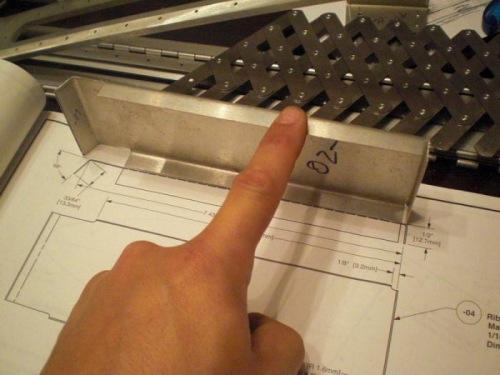 offset from plans so you can see
