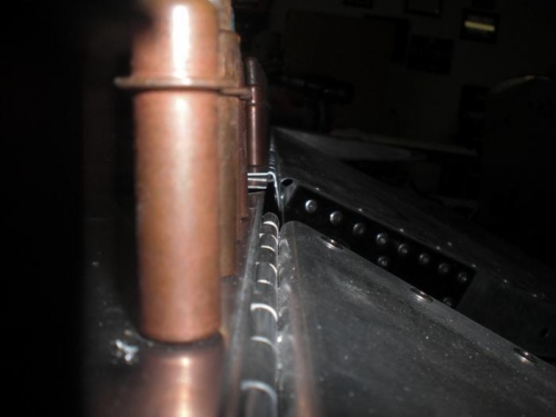Hinge just about all the way back