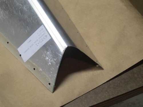 Nose skin tip trimmed