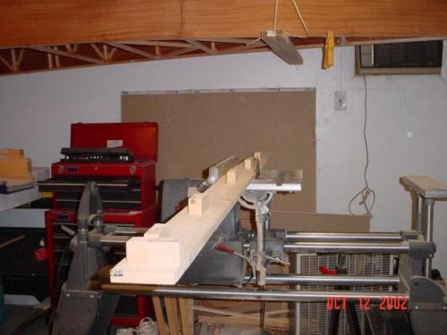 Wing spar taper jig