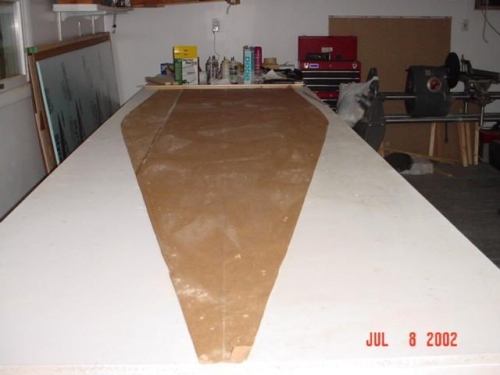 Fuselage Bottom Layout Drawing