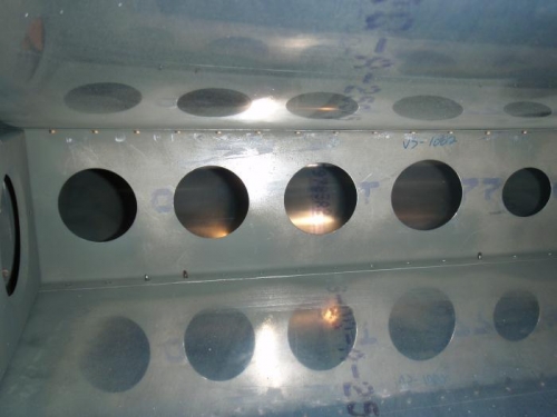 The inside of the skin
