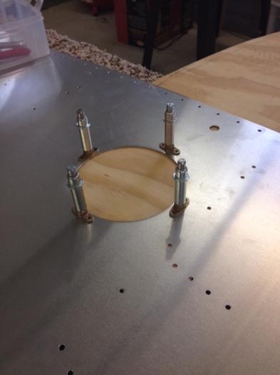 Cover plate nut plates