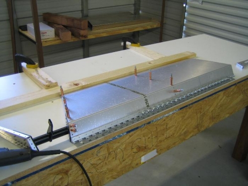 Installing Elevator Hinge