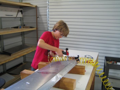 Adam Riveting Right Elevator