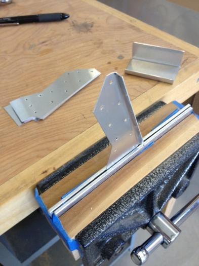 Home made bending brake