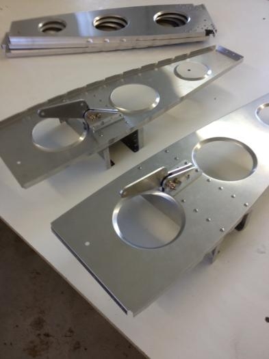 Completed bell crank assemblies