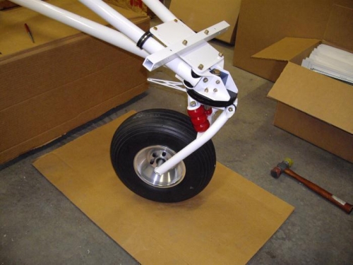 Nose wheel & Foot Plate