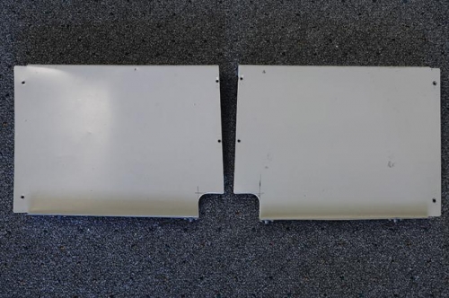Flap Weldment Side Panel Notches