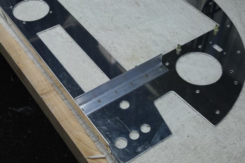 Adding Vertical Stiffeners To Back Of Metal Panel