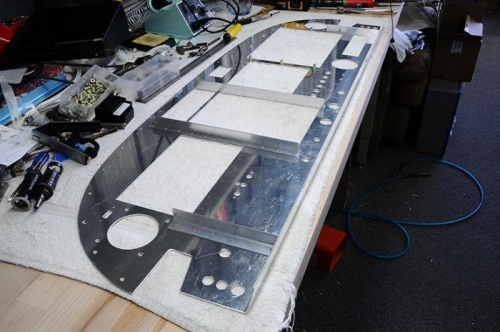 Adding Vertical Stiffeners To Back Of Metal Panel