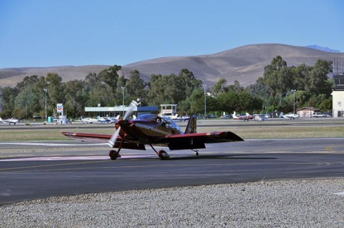 Test Flight - Taxi Back