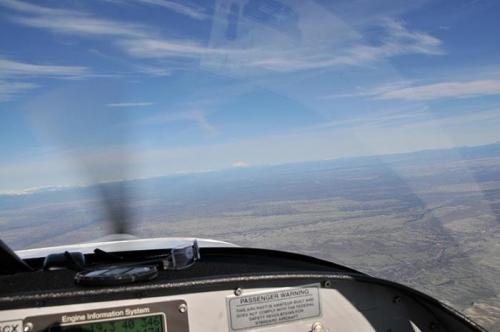 Enroute To Albany - Shasta In The Distance
