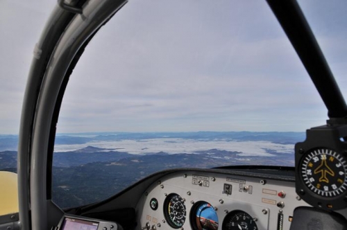 Enroute To Albany - Medford Fogged In