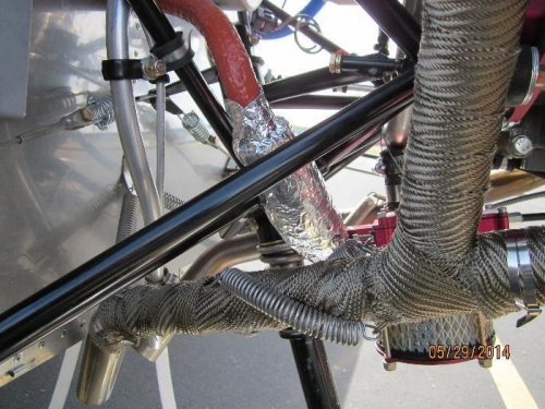 Heat wrap and fuel filter insulation