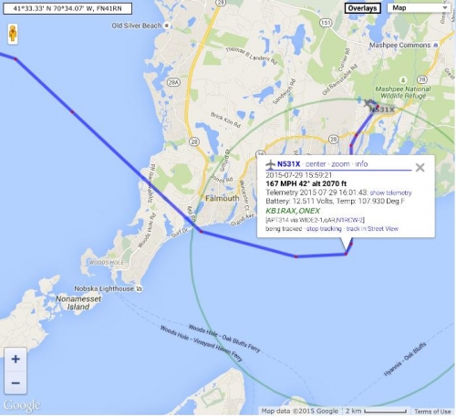 Rapid descent at 167mph into 5B6 from 5500'