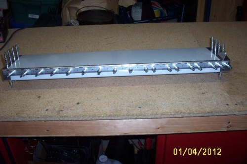 Left flap ready to updrill