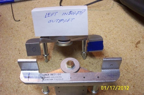 New linkeage and adjusting holes needed on left paddles
